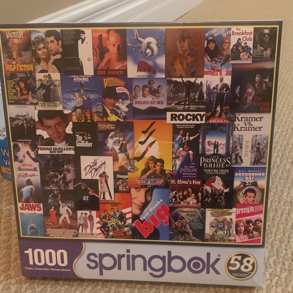 Springbok 1000 Piece Movie Collage Puzzle